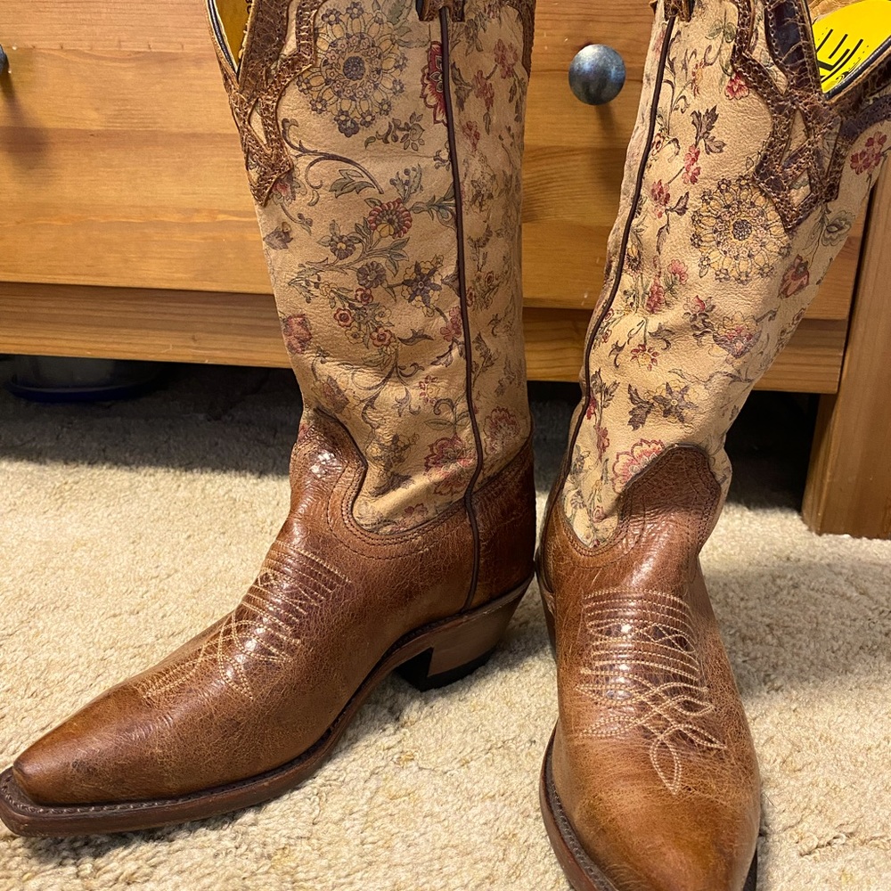 Womens Boulet Floral Cowboy Boots